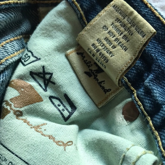 7 For All Man Kind Boot Out Straight Leg Jeans - Picture 7 of 8